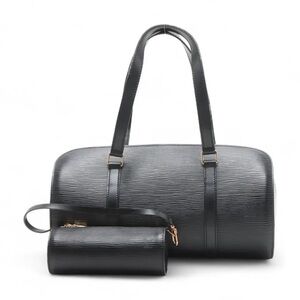 Louis Vuitton Epi Soufflot M52222 Black